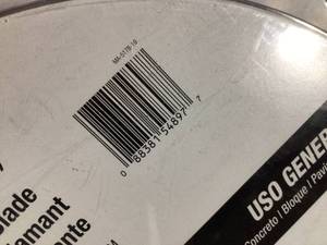 Makita  14 in. Segmented Rim Diamond Blade for General Purpose (3-Pack), customer return, review all pictures