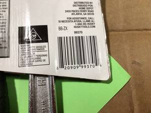 Husky 3-Piece Pliers and Wrench Set, customer return, review all pictures