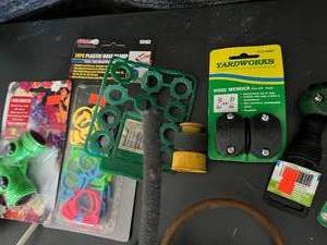 lot 34 image: LandscapingGarden Hose Connection & Repair Parts
