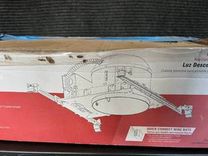 lot 41 image: Commercial Electric Recessed House Lighting