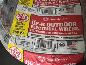 lot 45 image: Lot of Various Electrical Wiring Outdoor, Internet, Coaxial