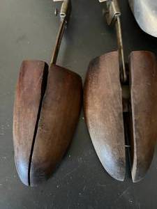 lot 64 image: Vintage Shoe Trees