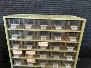 lot 65 image: Montgomery Ward Tool Organizer and Accessory Holders