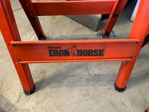 lot 58 image: Hirsh Ironhorse Saw Horse x2