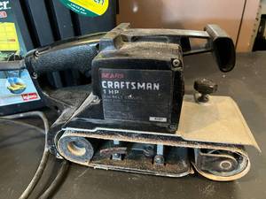 lot 89 image: Belt Sander & Power Tool Case
