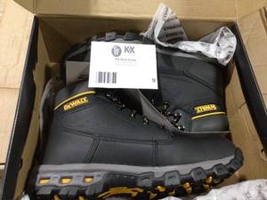 DEWALT  Mens Halogen 6 Work Boots - Steel Toe - Wheat Size 10.5(M)
