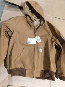 Carhartt Jacket, Brown, customer returns, review all pictures