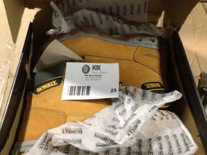DEWALT  Mens Halogen 6 Work Boots - Steel Toe - Wheat Size 12 (M)
