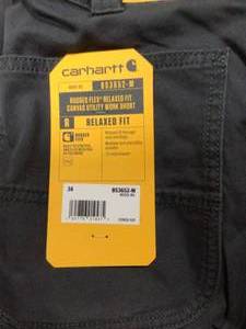Mix lot of Carhartt Black Shorts, customer returns, review all pictures