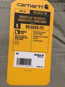 Mix lot of Carhartt Shorts, Customer returns, Review all pictures
