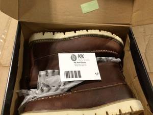 DEWALT  Mens Canton 6 Work Boots - Soft Toe - Walnut Pitstop Size 10.5 (W)