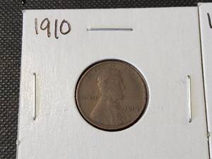 7 US WHEAT CENTS 1910 1913-D 1914 1921-S 1931 1932-D 1933-D