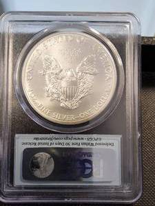 2012-S AMERICAN SILVER EAGLE MS70 PCGS FIRST STRIKE FLAG LABEL
