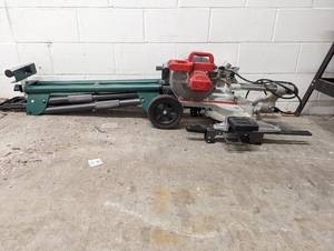 10 inch table saw and rolling table