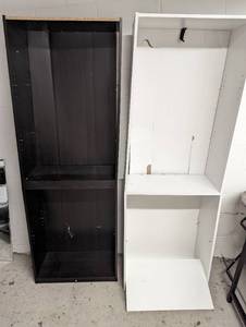 Two Shelving Units some damage see pictures