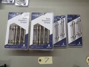 4 Pack Lot - Kasaware Cabinet Pulls #K2083sn-8K2083sn-2 - Satin Nickel 20 Cabinet Pulls