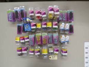 105 Piece Lot of Assorted Tacks, Pins and Miscellaneous Hardware