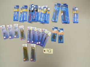 40 Piece Lot - Jig saw Blades and Accessories
