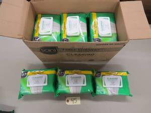 12 Pack Lot - Sani Cleaning Multi Surface Wipes