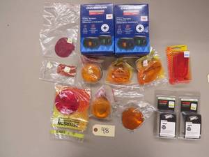 Mixed Lot Trailer reflecters lights Accessories and Garage Door Safety Sensors