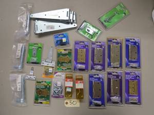 Mixed Lot HingesLatchesAssorted Hardware