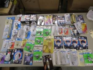 Mixed Lot TubularLEDAppliance Bulbs