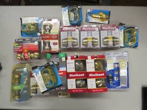 Mixed Lot - Door HandlesDeadboltsLatches