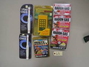 Mixed Home Safety Test Kits - GasRadonfreezeWater Quality