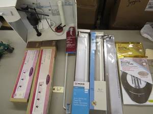Mixed Lot Bathroom Accessories - LightsTowel BarsCover PlatesTank Repair