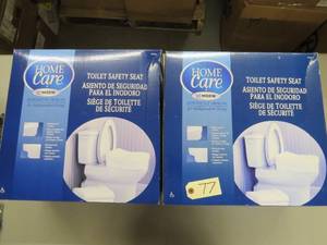 2 Pack Lot - Moen Home Care Toilet Safety Seat