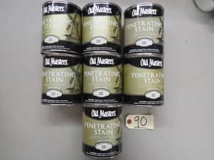 7 Quart Lot - Old Masters Penetrating Stain - Cedar
