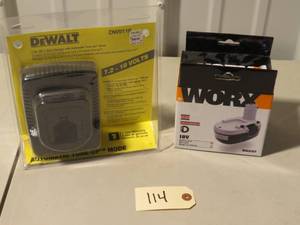 Dewalt 18 Volt Battery ChargerWorx 18 Volt Powertank Battery WA3127