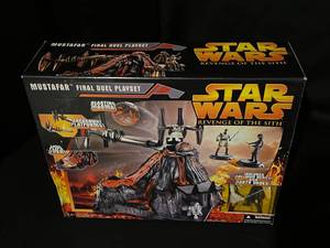 lot 28 image: Star Wars - Mustafar Final Duel Playset New