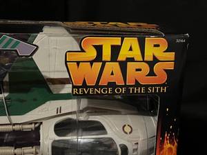 lot 22 image: Star Wars - Anakins Jedi Starfighter with Anakin New