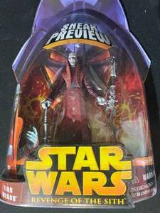 lot 59 image: Star Wars Basic Figure Asst - Darth Vadar, Tion Medon New in Package