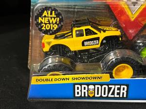 lot 111 image: Monster Jam Bradozer & Gas Monkey Garage - New in Package