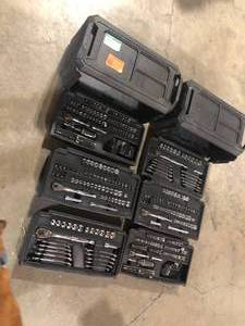 Lot of Husky Mechanic Tool sets  conditions customer returns may have missing pcs see pictures