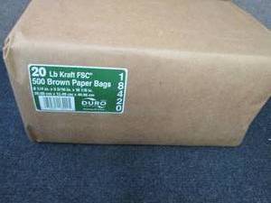 lot 12 image: Duro ID# 18420 20# SOS Bag 40# 100%...