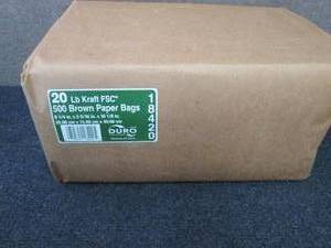 lot 14 image: Duro ID# 18420 20# SOS Bag 40# 100%...