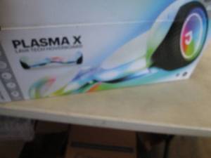 lot 31 image: Plasma X Lava Tech Hoverboard open ...