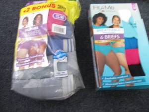 lot 53 image: 2 pks Ladies Size 10 Briefs...