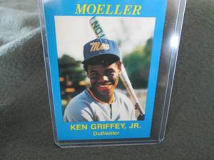 lot 118 image: Rare Custom Ken Griffey Jr.Card...
