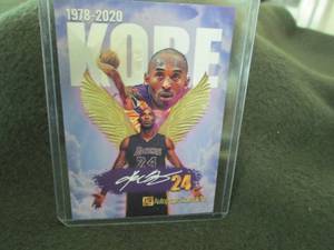 lot 127 image: Rare Custom Kobe Bryant Card...