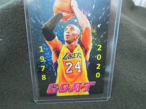 lot 128 image: Rare Custom Kobe Bryant Card...