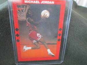 lot 131 image: Rare Custom Michael Jordan Card...