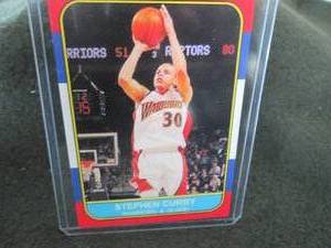 lot 137 image: Rare Custom Stephen Curry Card...