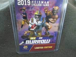 lot 139 image: Rare Custom Joe Burrow Card...