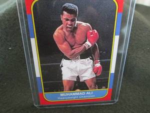 lot 144 image: Rare Custom Muhammad Ali Card...
