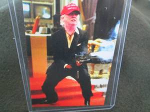 lot 154 image: Rare Custom Donald Trump Card...