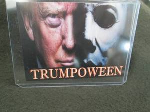lot 155 image: Rare Custom Donald Trump Card...